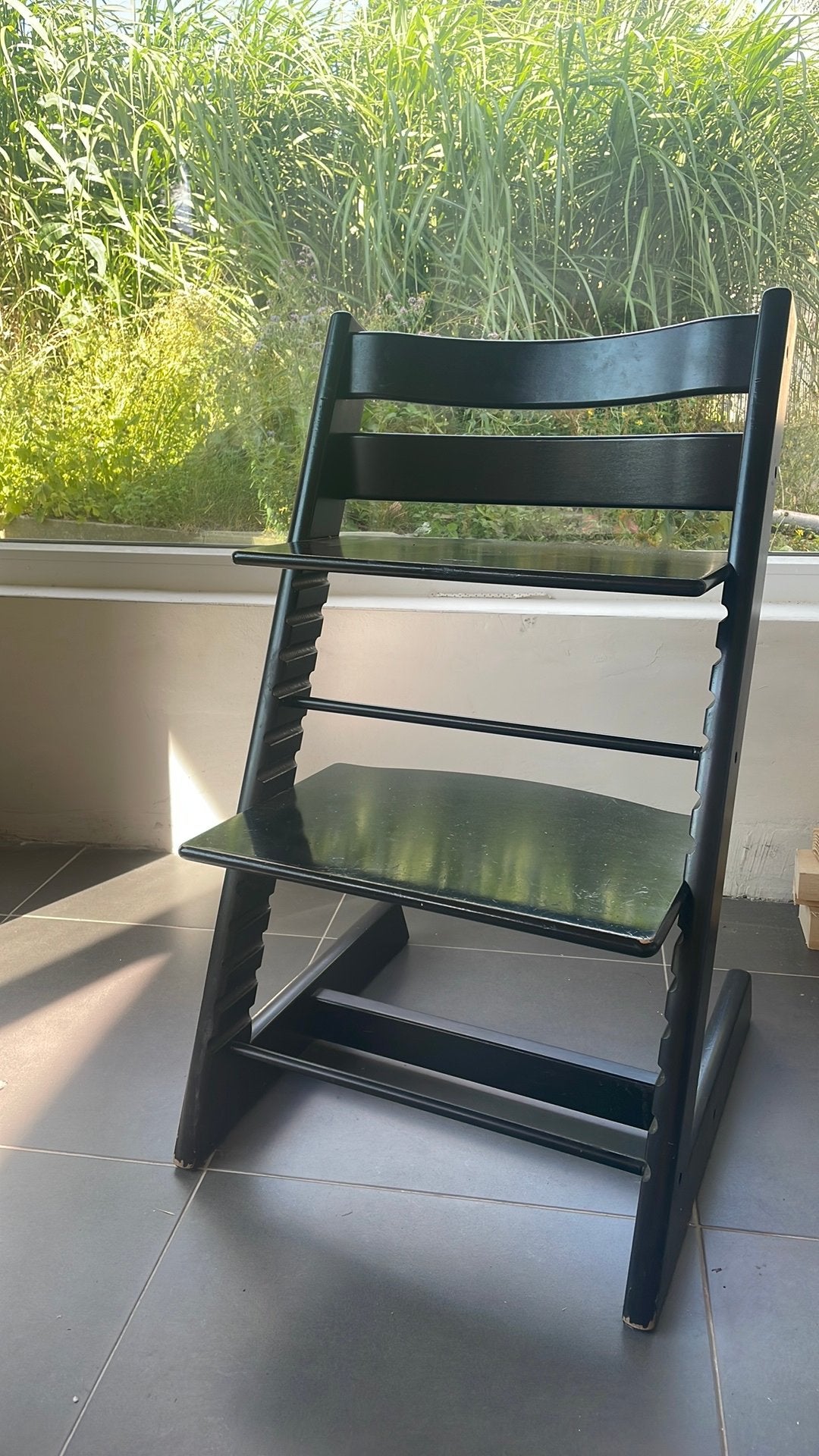 Black Stokke tripp trapp, Ophalen, Gebruikt, Meegroeistoel