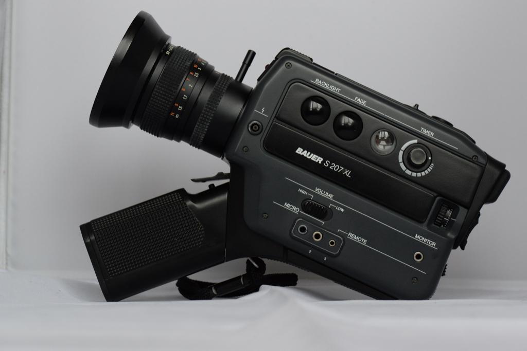 Bauer S 207 XL - Retro Super 8 Video Camera, Audio, Tv en Foto, Videocamera's Analoog, Camera, Overige soorten, Ophalen of Verzenden
