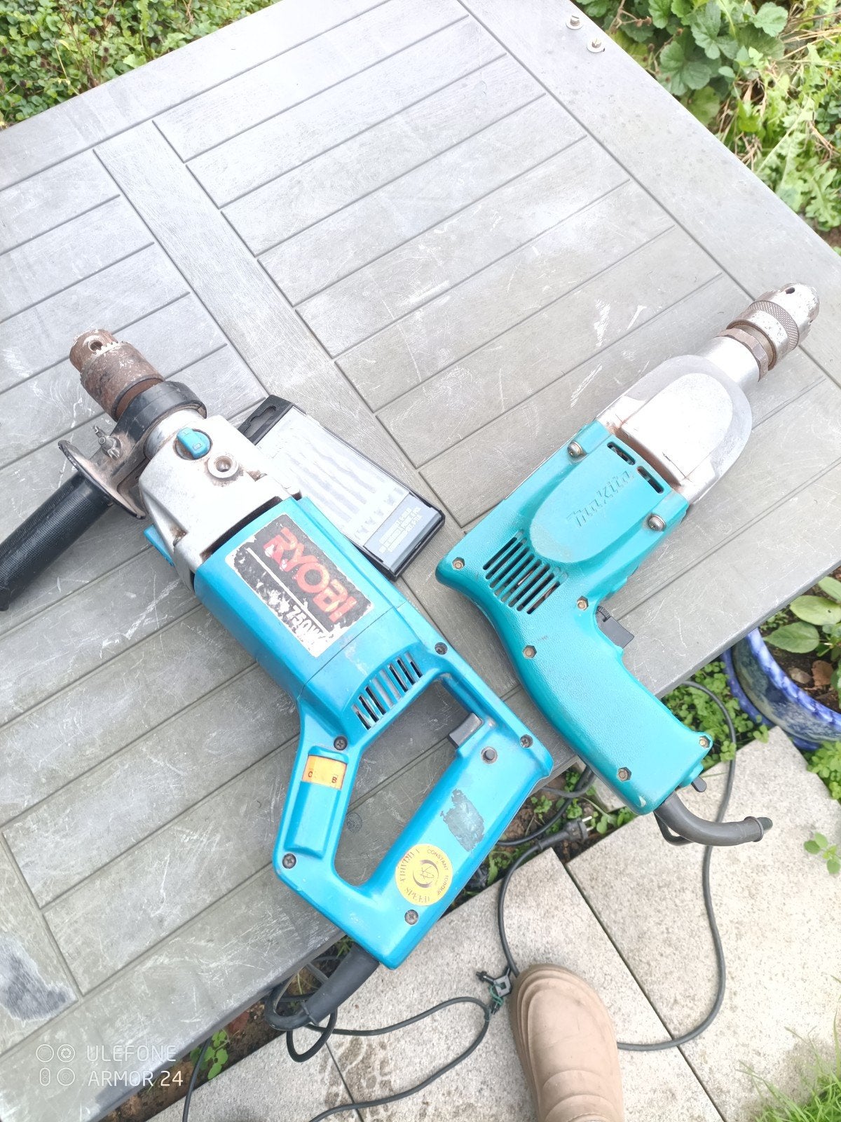 klopboormachines met boorset, Enlèvement, Utilisé, Perceuse, 600 watts ou plus
