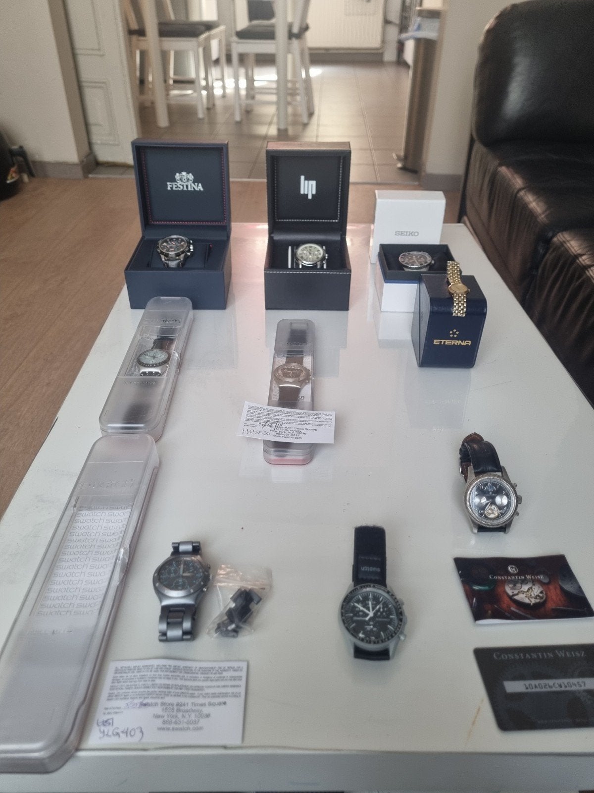 Lot de montre, Or, Or, Omega