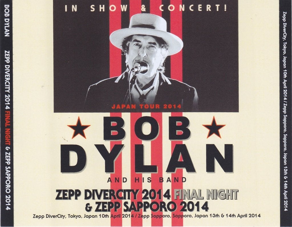 6 CD's Bob DYLAN - Live Japan Tour 2014, Import, Pop rock, Enlèvement ou Envoi, Album live