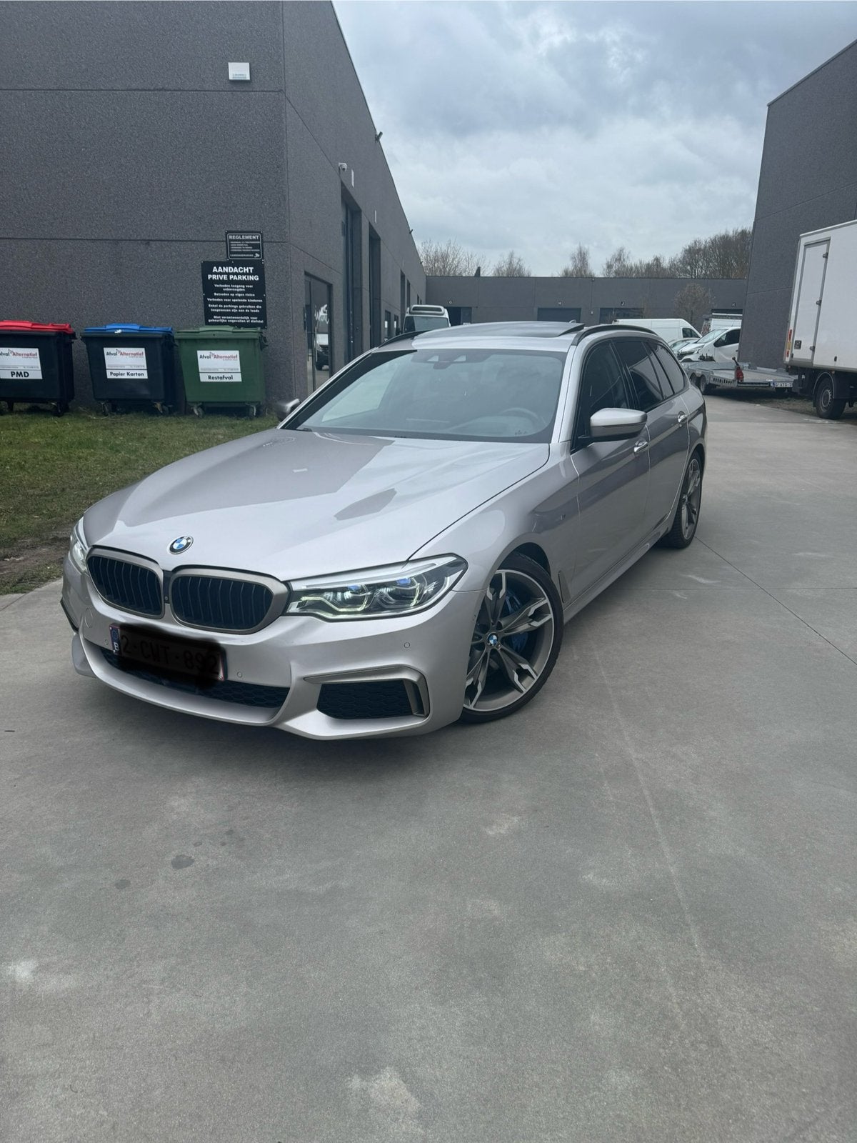 Bmw 550xd nieuwstaat, Auto's, Automaat, Euro 6, Bruin, Particulier