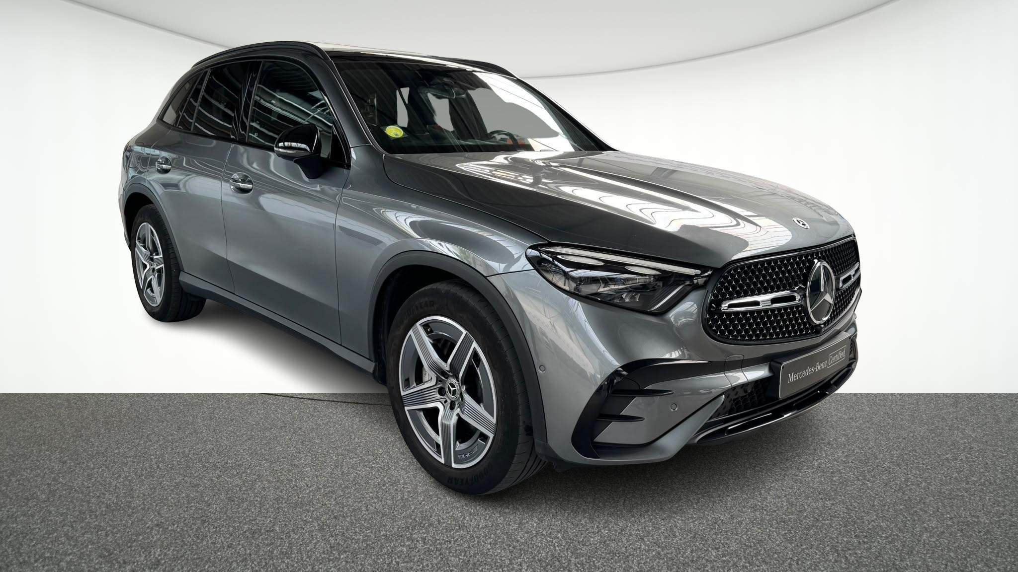 Mercedes-Benz GLC SUV 220d 4MATIC AMG Line + PANO DAK + DIGI, Autos, Mercedes-Benz, Argent ou Gris, Euro 6, Entreprise, Entretenue par le concessionnaire