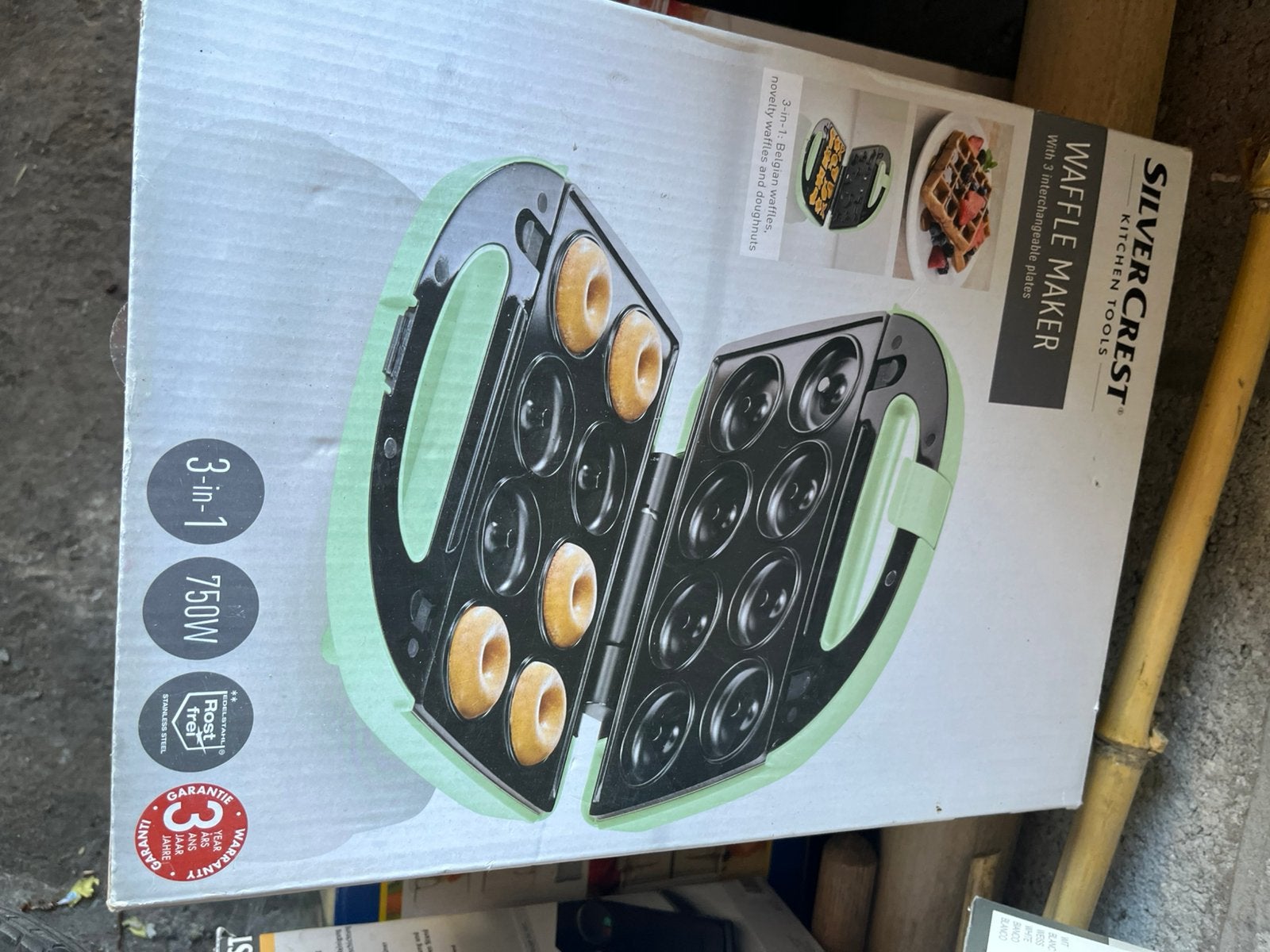 Poffertjes/wafels, Ophalen, Zo goed als nieuw