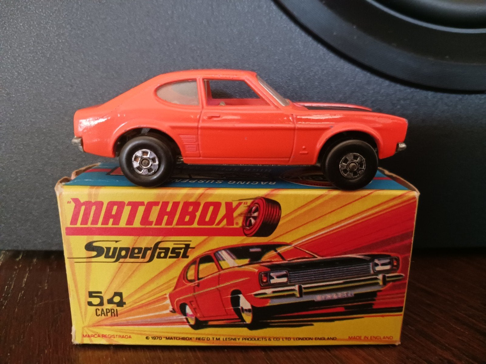 Matchbox Superfast  54.   FORD CAPRI, Envoi, Matchbox