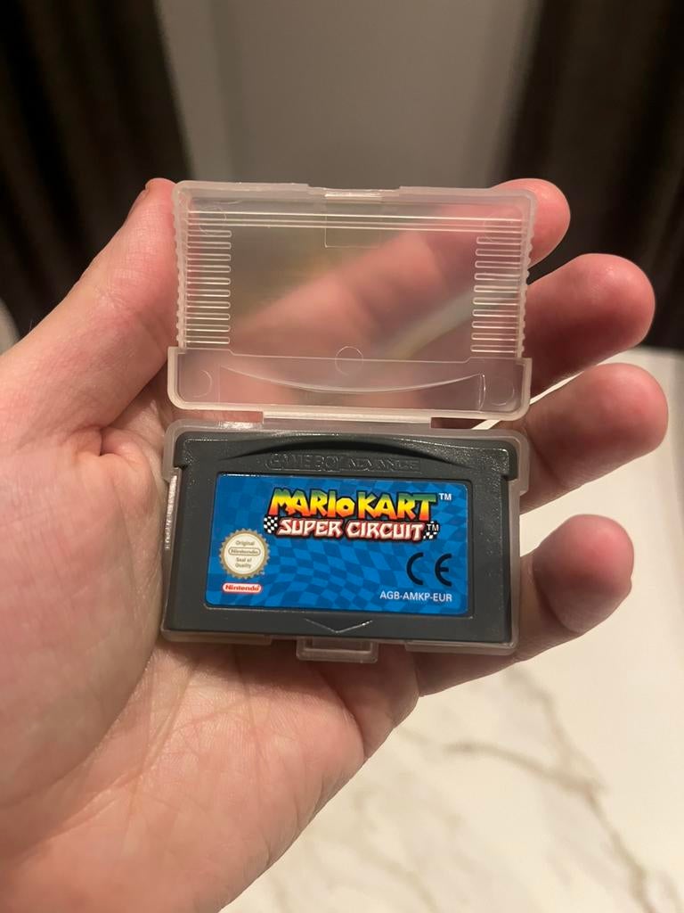 Mario Kart Super Circuit Gameboy Advance!, Enlèvement, Comme neuf