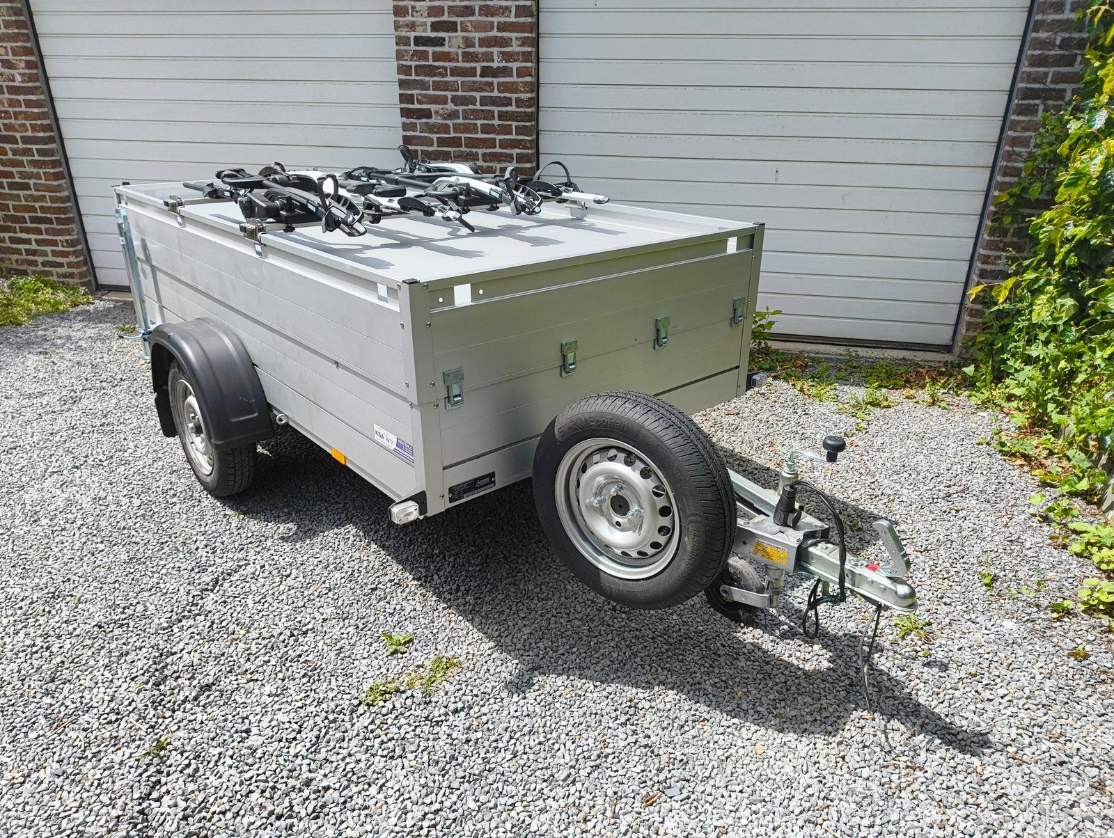 TE HUUR Anssems GT750 bagagewagen, Auto diversen, Aanhangers en Bagagewagens, Zo goed als nieuw, Ophalen