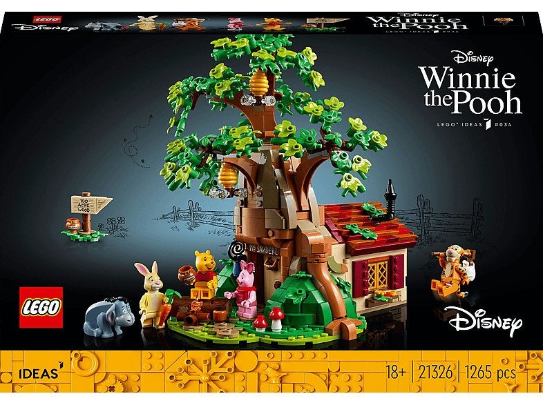 LEGO Ideas 21326 Winnie de Poeh, Lego, Nieuw, Ophalen of Verzenden, Ideas
