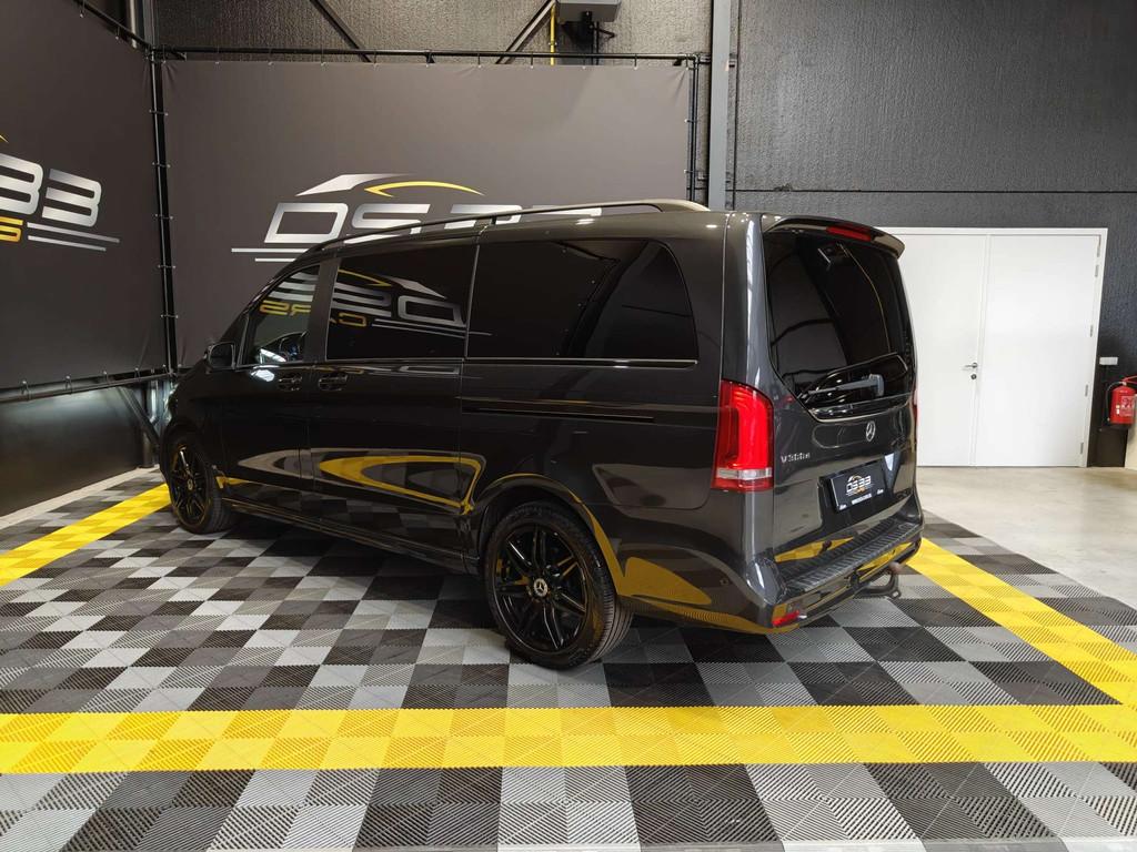 Mercedes-Benz V-Klasse 300 d AMG+Night 5-zit/LEd/Leder/CAM/1, Cuir, Argent ou Gris, 176 kW, Entreprise
