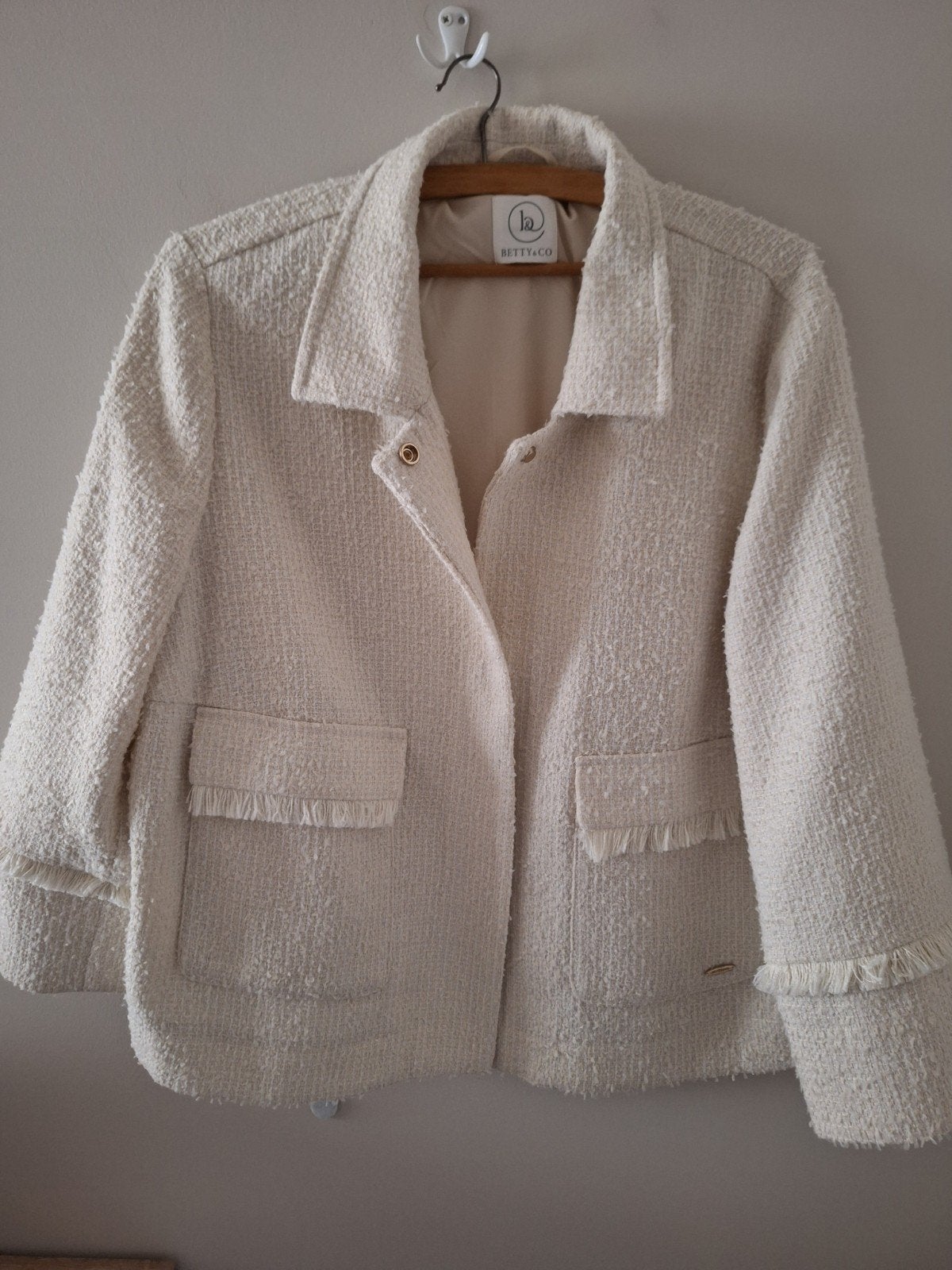 nieuw geklede jas m42-44 Betty & Co, Kleding | Dames, Jasjes, Kostuums en Pakken, Betty & co, Ophalen of Verzenden, Nieuw, Jasje