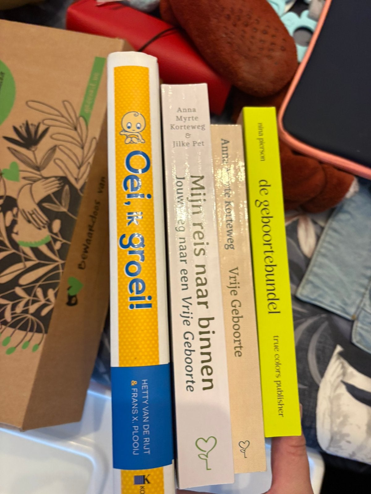 Boekenpakket bevalling, Boeken, Ophalen, Zo goed als nieuw