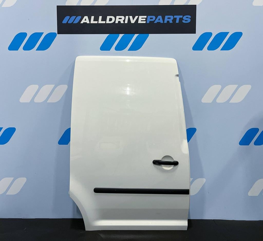 Schuifdeur rechts VW Volkswagen Caddy wit LB9A 2K5843108B, Gebruikt, -, Deur, -