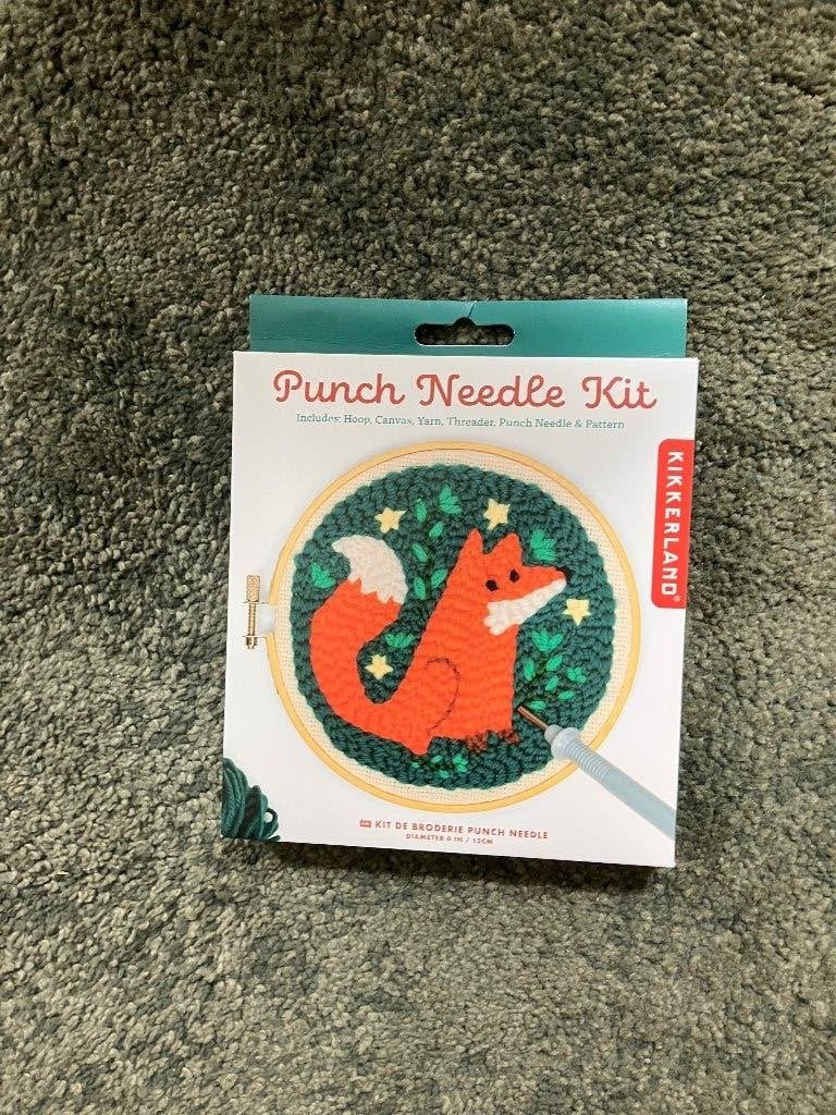 Punch needle set vos, Enlèvement