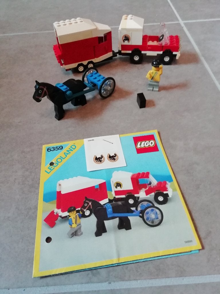 Lego City - Paardenbusje (6359), Lego, Ophalen of Verzenden, Complete set, Inclusief instructies