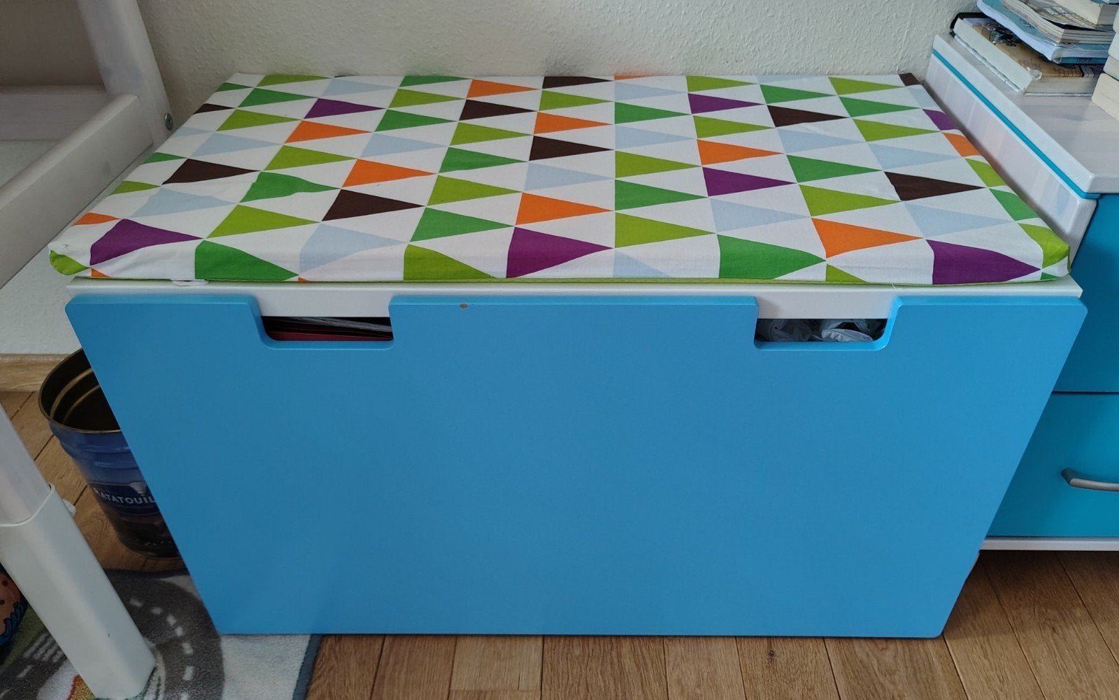 BANC IKEA AVEC TIROIR DE RANGEMENT POUR ENFANT