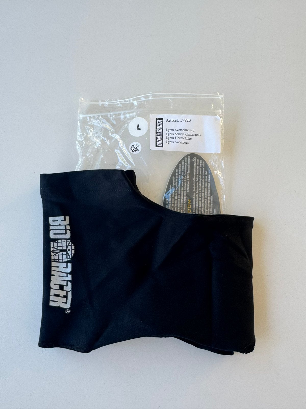Bioracer lycra overschoenen, nieuw, Ophalen, Nieuw, L
