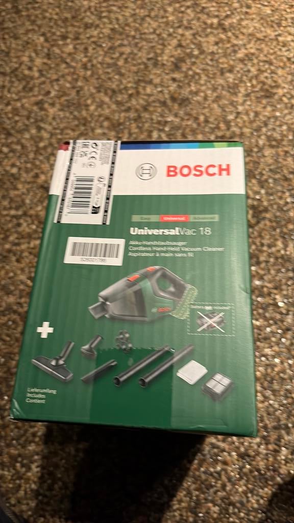 Bosch UniversalVac 18, Electroménager, Enlèvement, Aspirateur