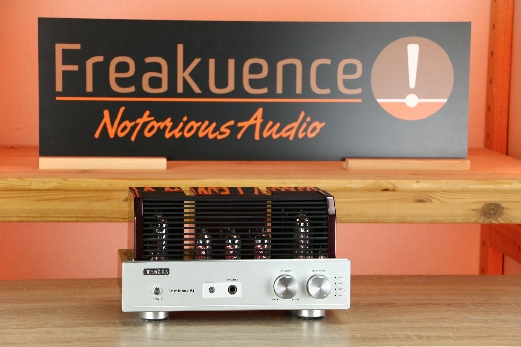 TRIODE Luminous 84 TRADE.INRUIL Phono*HPA. Dikke buizen tip!, Ophalen of Verzenden, Versterker