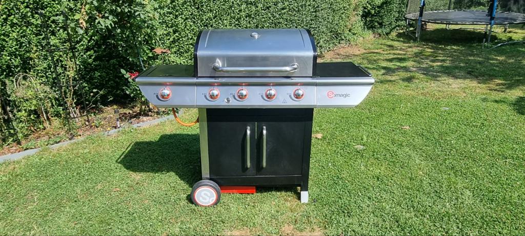 Barbecue Gaz grande capacité + réchaud, Enlèvement