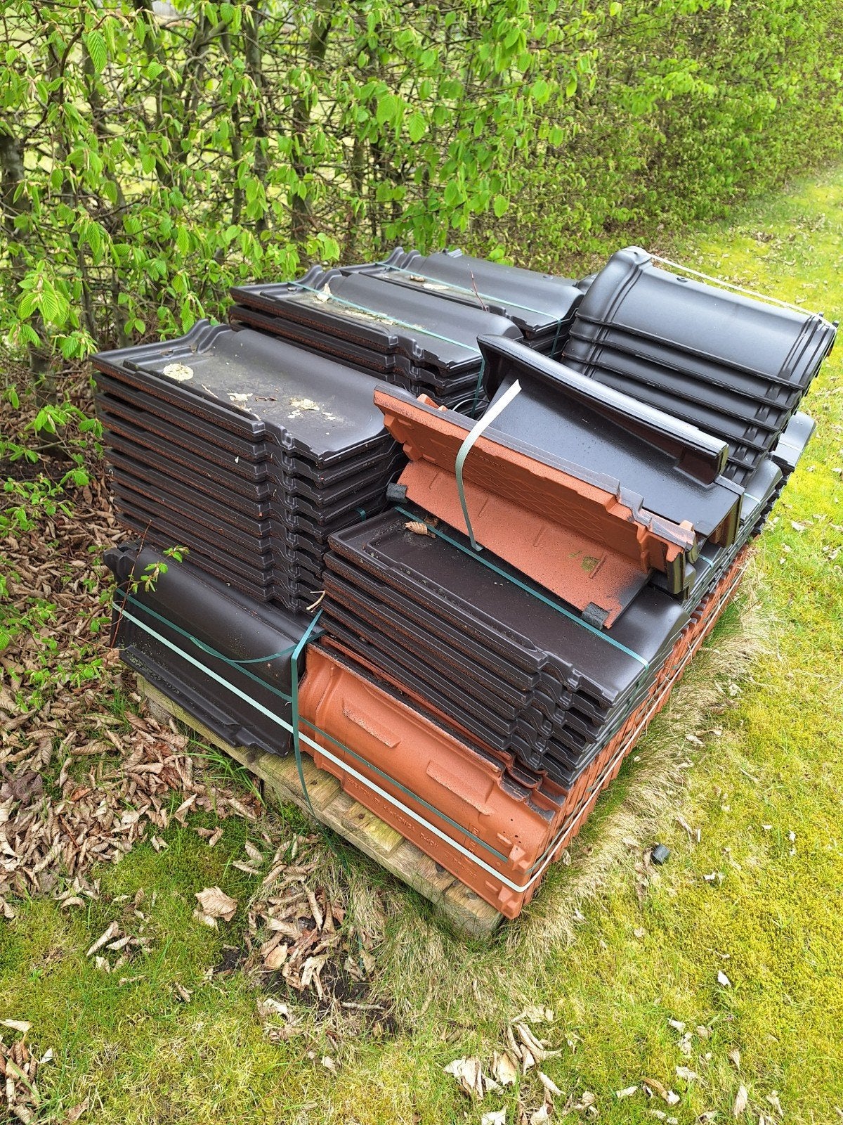 Dakpannen creaton harmonica antraciet., Bricolage & Construction, Enlèvement, Tuiles