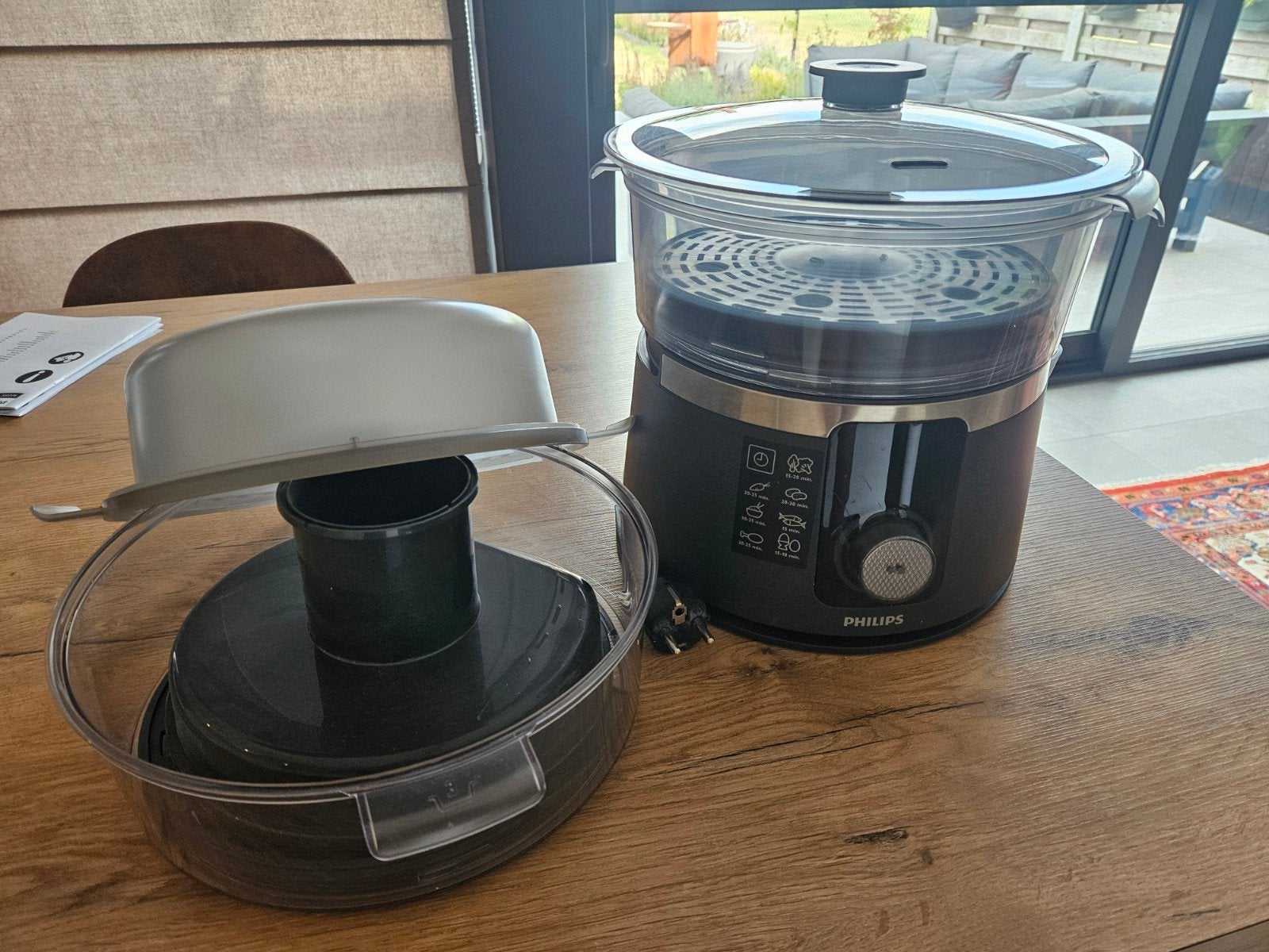 Philips stoomkoker, Ophalen, Zo goed als nieuw