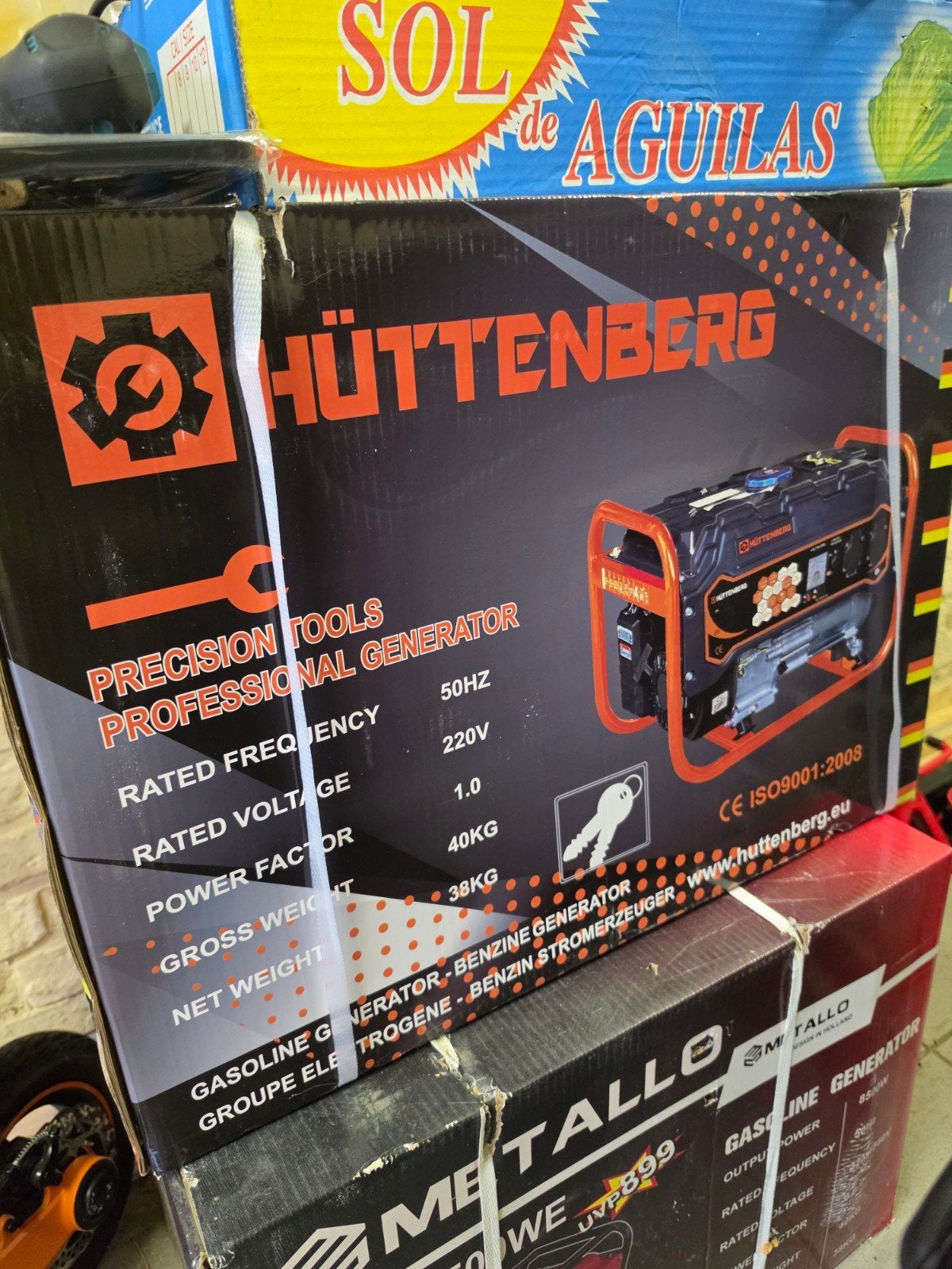 Huttenberg stroomgroep nieuw, Nieuw
