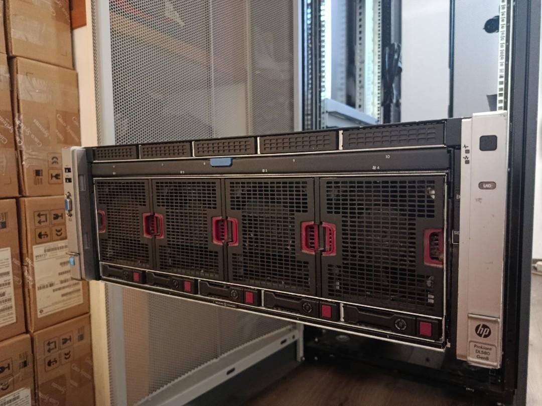 Hp proliant dl580 g8 320gb ram, Informatique & Logiciels, Serveurs, Enlèvement