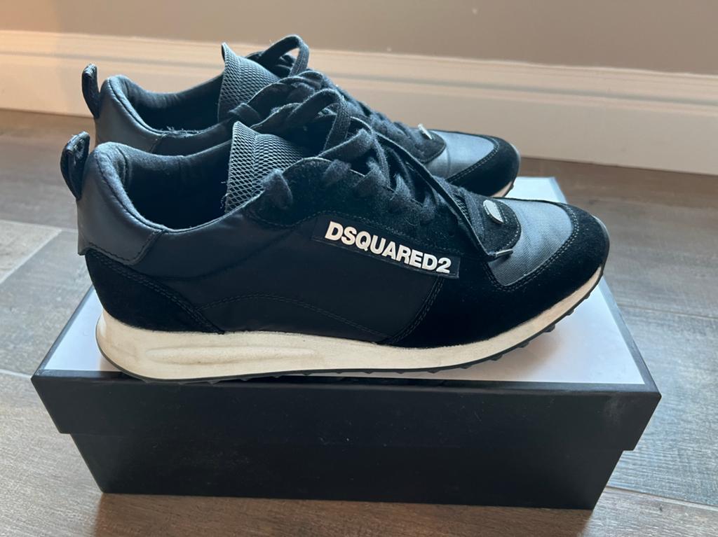 Dsquared2 Sneakers - Zwart - size 42, Vêtements | Hommes, Chaussures, Enlèvement, Porté, Baskets, Noir