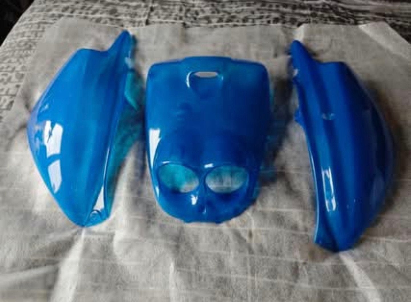 zeldzame originele MBK Rocket kappenset, 3-delig,transparant, Motoren, Ophalen of Verzenden