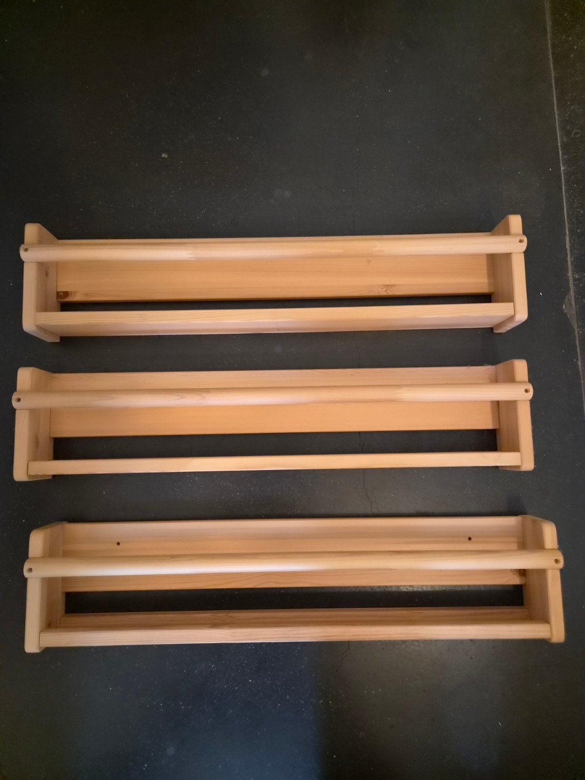 3x wandrek boekenrek ikea flisat, Enlèvement, Neuf