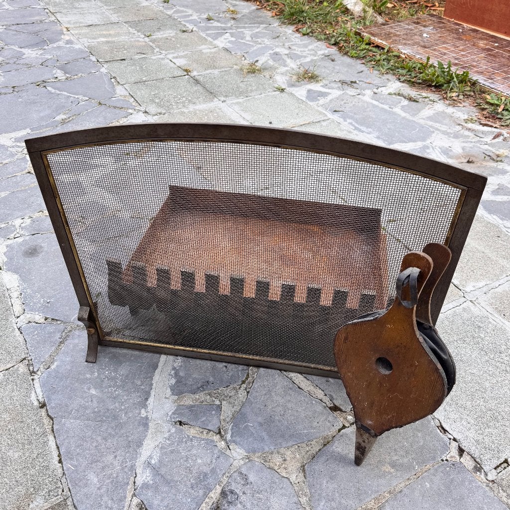 Vintage haardaccessoireset, Ophalen