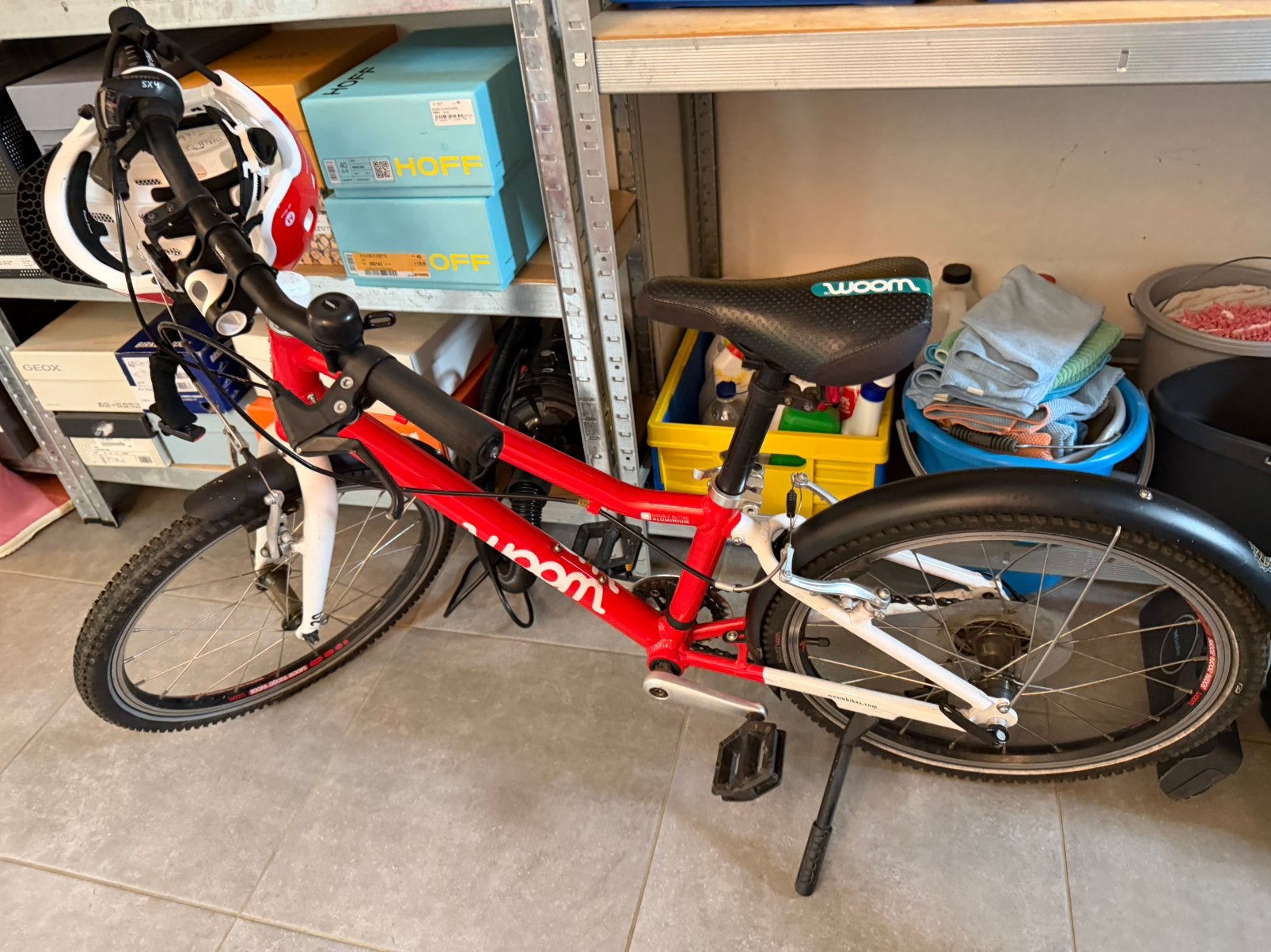 Fiets Woom Go 4, Ophalen, Zo goed als nieuw