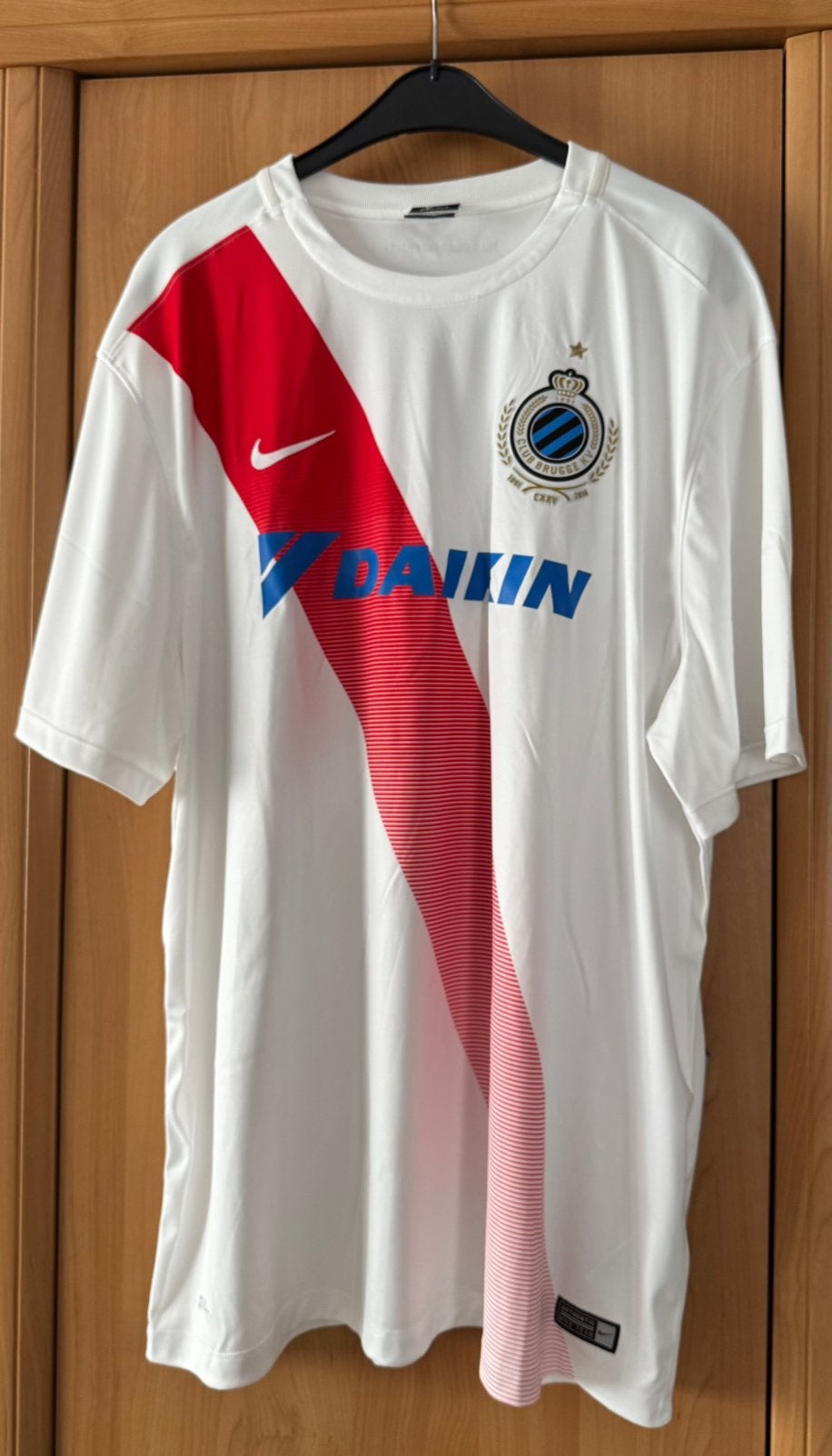 Club Brugge shirt wit Daikin / proximus/ nike XXL, Ophalen, Zo goed als nieuw, Shirt