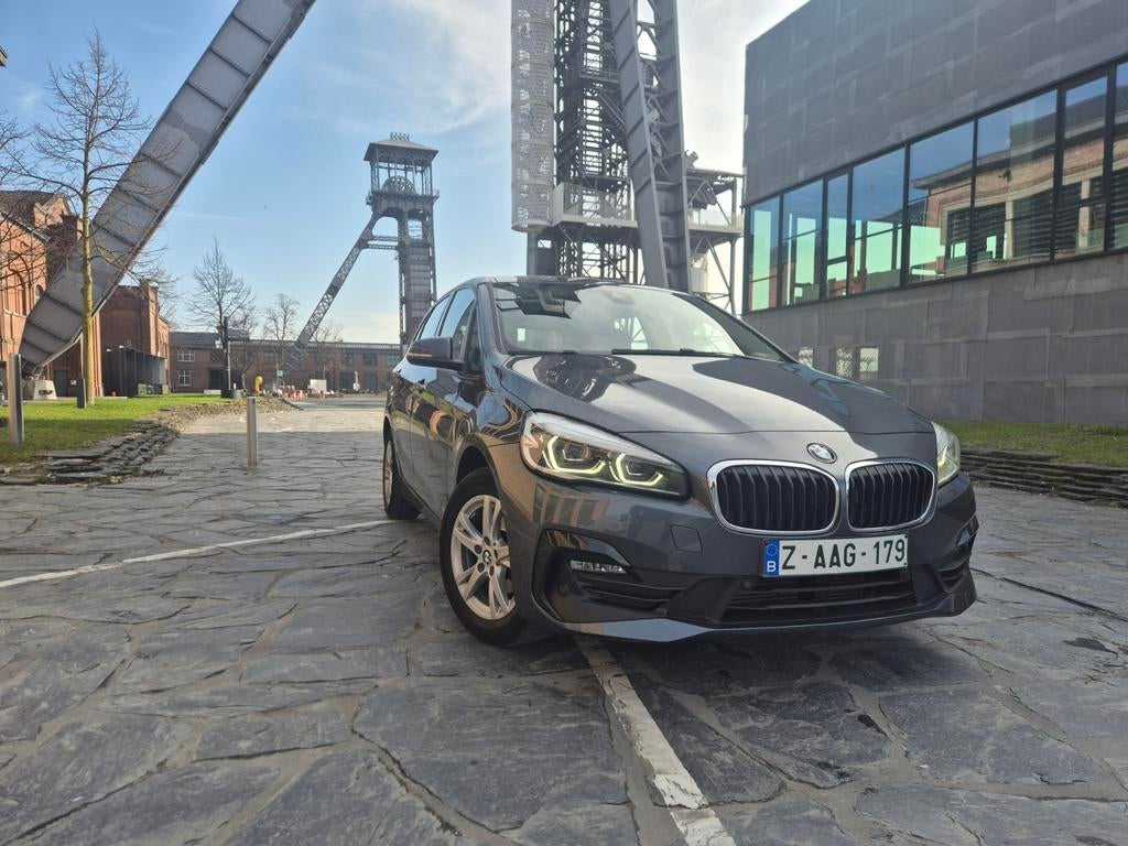 BMW 216 BENZINE ACTVE TOURER TOPSTAAT (LED,LEDER) 64000 KM !, Auto's, BMW, Testrit aan huis, Bedrijf, USB, Zilver of Grijs