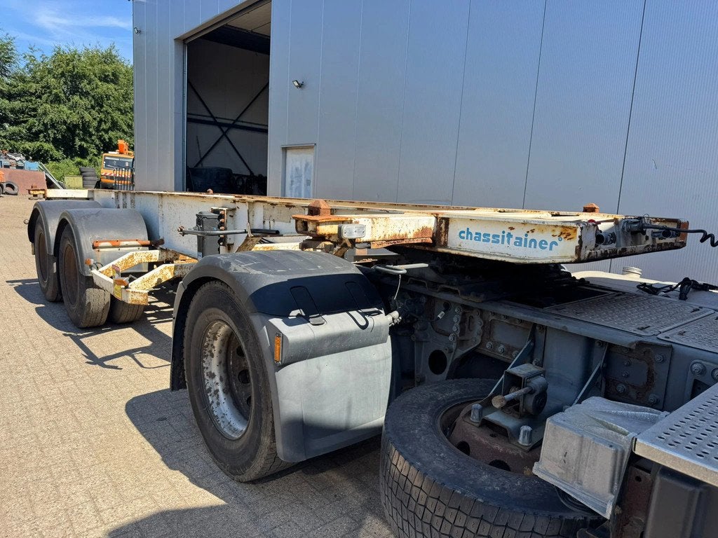 ASCA *20"CONTAINER CHASSIS-FULL STEEL* (bj 1996), Autos, Achat, Entreprise, Autres carburants, Remorques et Semi-remorques