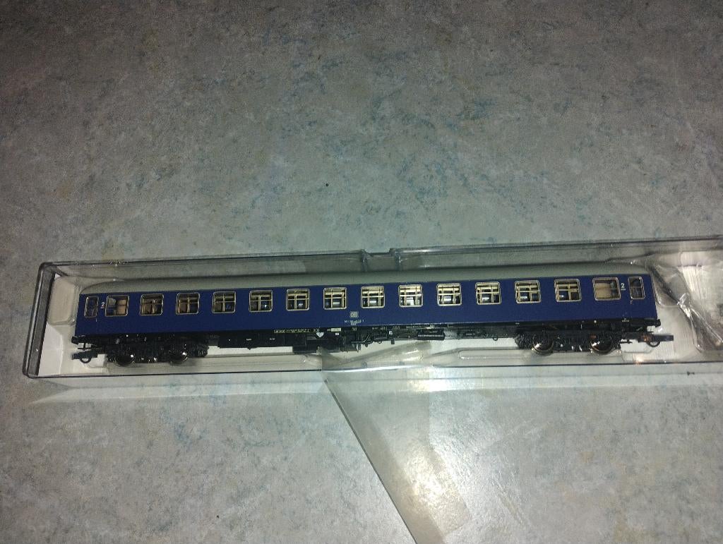 Roco H0 voitures DB Bcm UIC-X D-Züg 1/87 303mm, Hobby en Vrije tijd, Verzenden, Gelijkstroom of Wisselstroom, NS, Roco