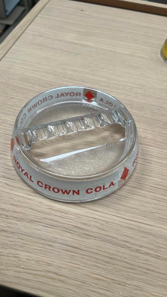 Oude asbak Royal Crown Cola, Verzamelen, Ophalen of Verzenden, Zo goed als nieuw