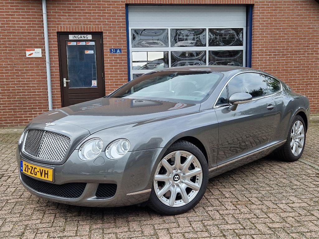 BENTLEY CONTINENTAL GT 6.0 W12 560 Pk Aut. Org. 113.000km 08, Auto's, Automaat, 4 zetels, Achterwielaandrijving, Zwart