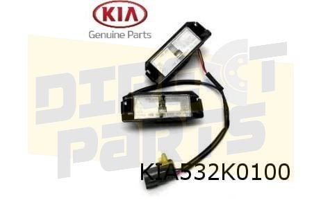 Kia Rio III Kentekenverlichtingset (Links+Rechts) Origineel!, Neuf, Kia, -, -