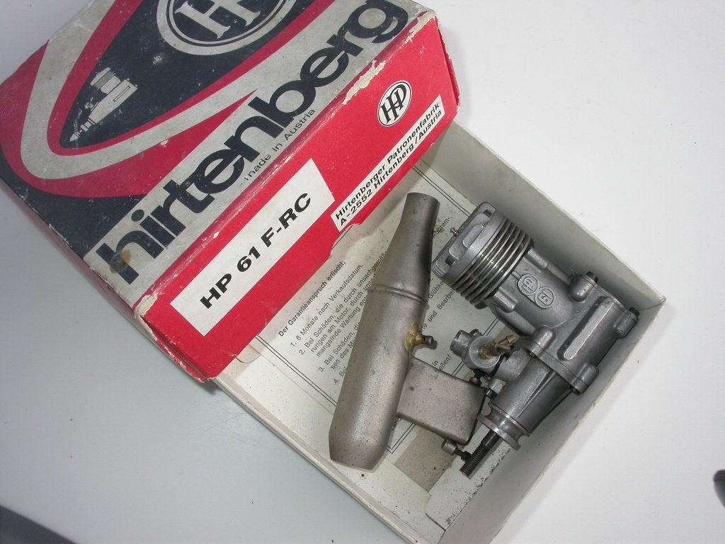 HP 61 vintage vliegtuig motor 10 cc, Hobby en Vrije tijd, Modelbouw | Radiografisch | Vliegtuigen, Ophalen of Verzenden, Gebruikt