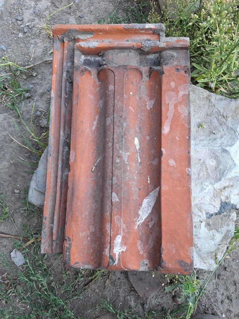 lot Duitse dakpannen te koop, Doe-het-zelf en Bouw, Ophalen, Gebruikt, Steen of Klei, Dakpannen