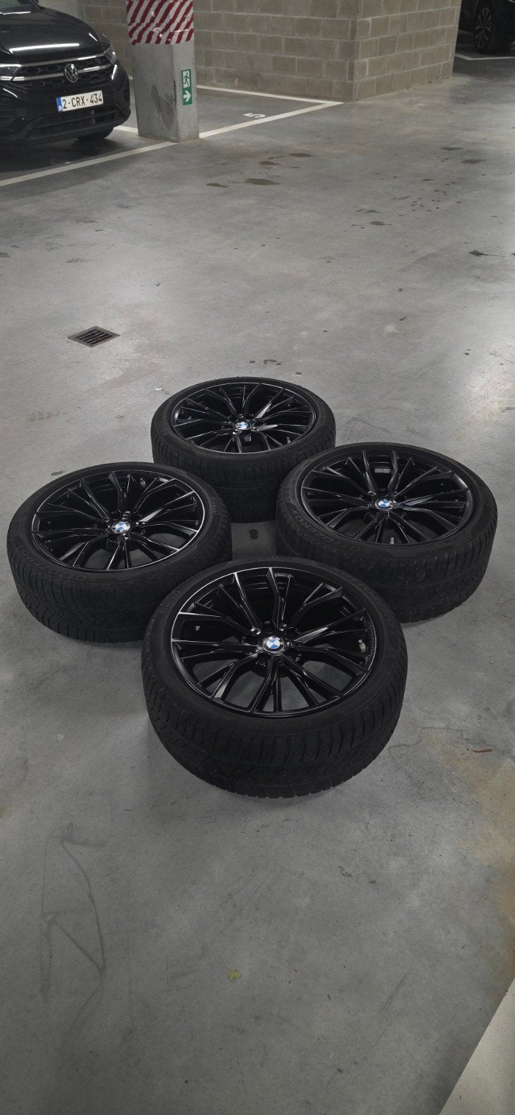 Jantes BMW Pack M, Autos : Pièces & Accessoires, Pneus hiver, Utilisé, Jante(s), 19 pouces
