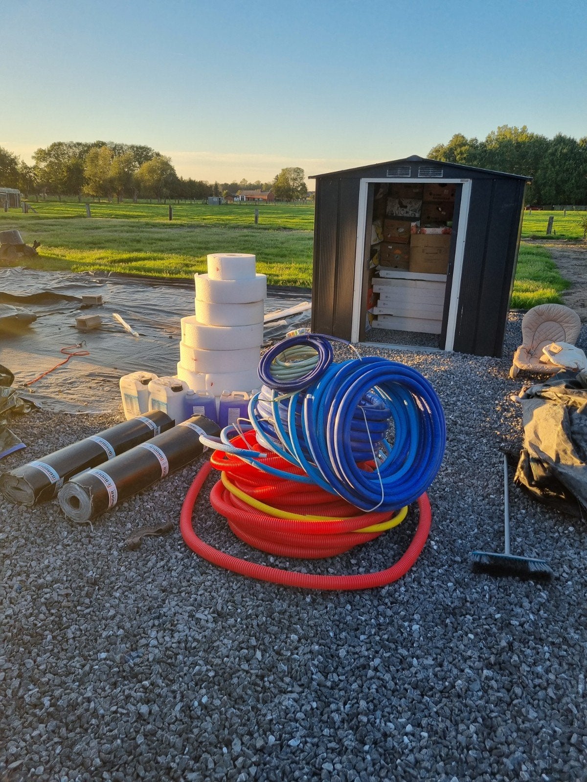 Overschot nieuwe bouwmaterialen, Doe-het-zelf en Bouw, Ophalen