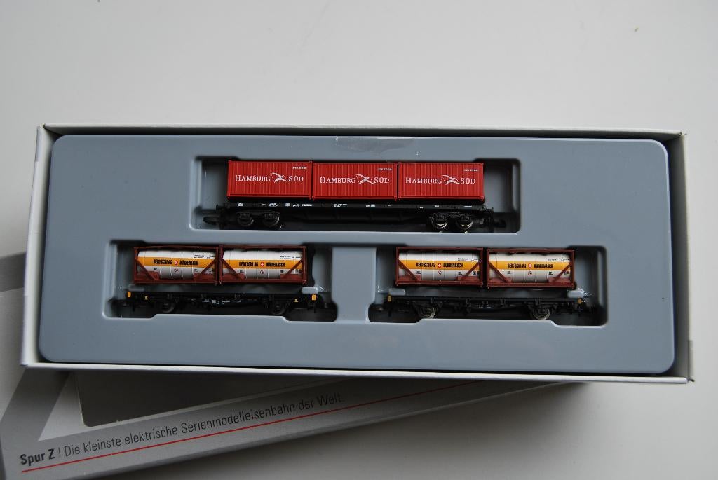 Coffret de 3 wagons Marklin 82663 Echelle Z Miniclub, Enlèvement ou Envoi, Comme neuf, Wagon, Märklin