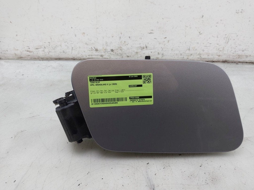 TANKKLEP Opel Grandland (X) (|YP00011080|YP00010980|), Dhr. J. Ham, Gebruikt, Administratie@autoham.nl, Opel