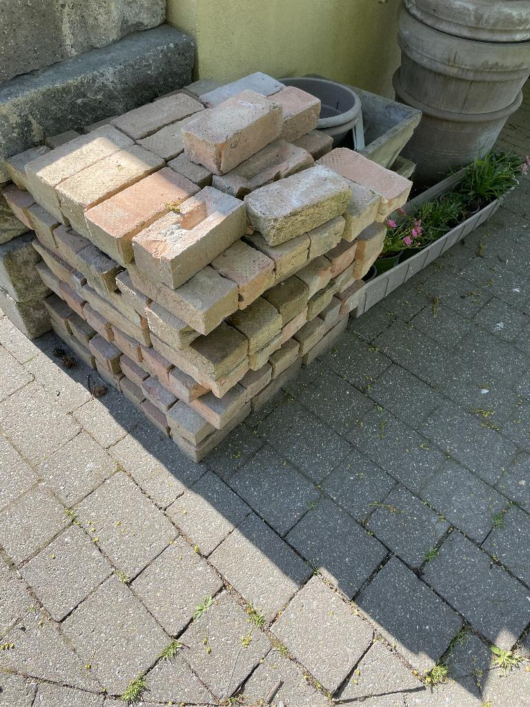 gevel stenen Nelisssen, Doe-het-zelf en Bouw, Metselstenen, Ophalen, Gebruikt