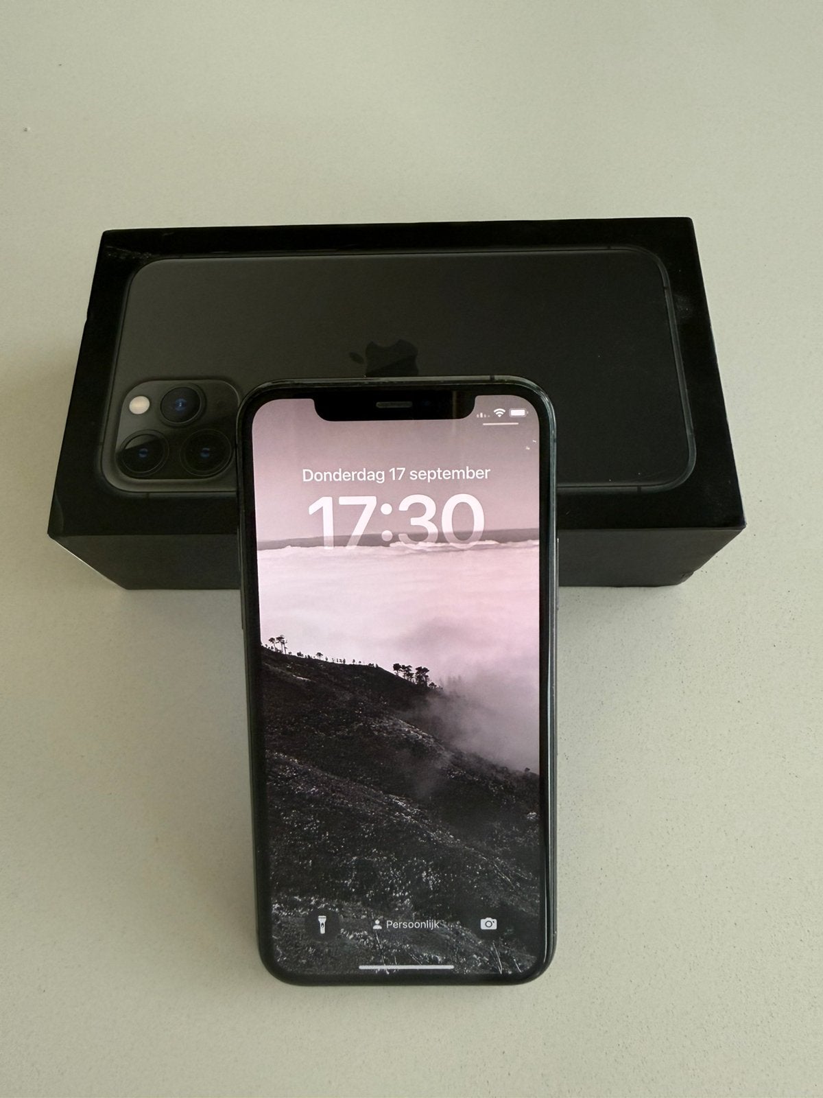 iPhone 11 Pro 64GB Space Grey – Nieuwstaat + doos + hoesje, Ophalen, Zo goed als nieuw, IPhone 11