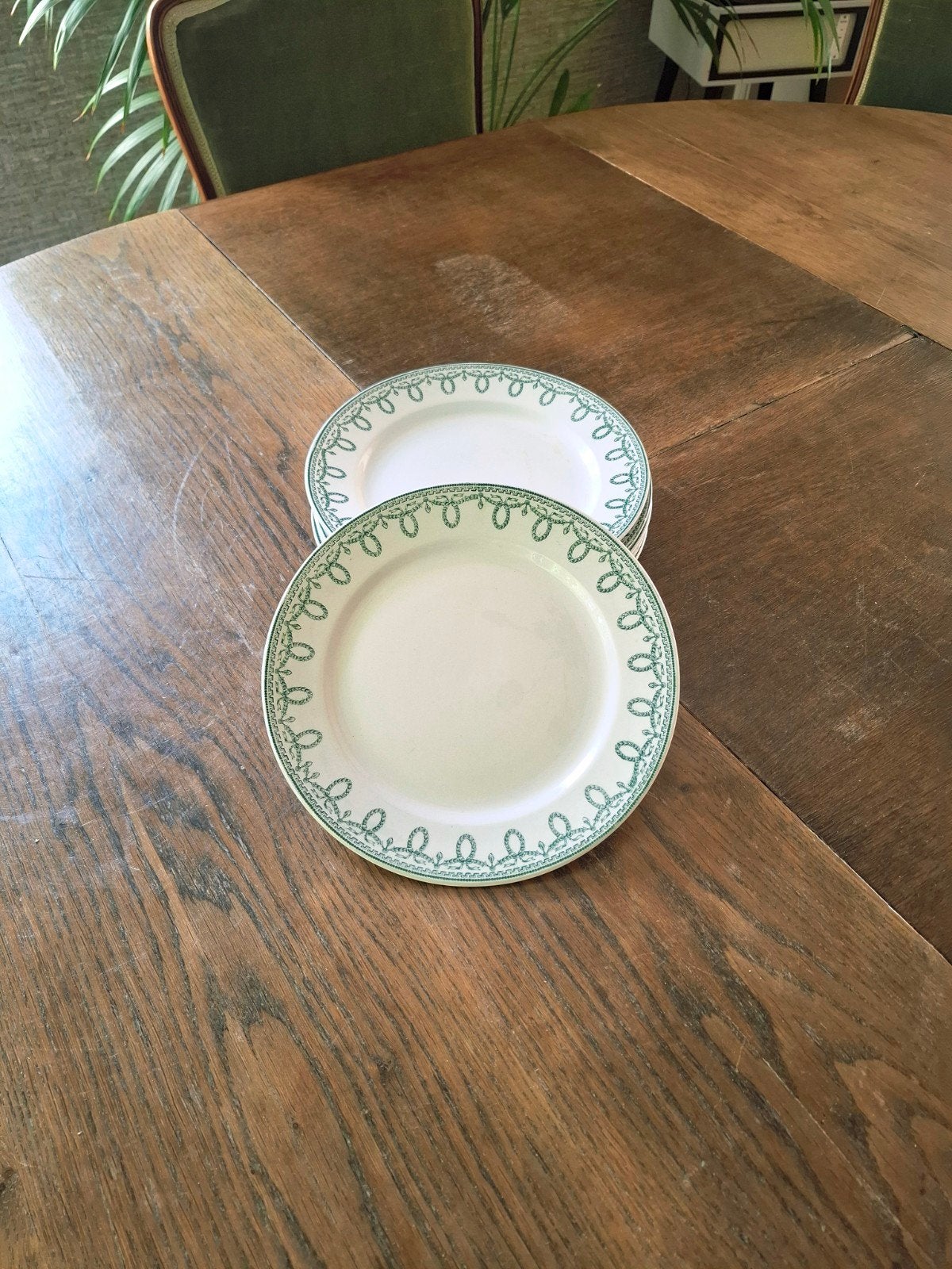 Vintage borden Boch Frères Bonaparte - set van 6, Antiek en Kunst, Ophalen of Verzenden