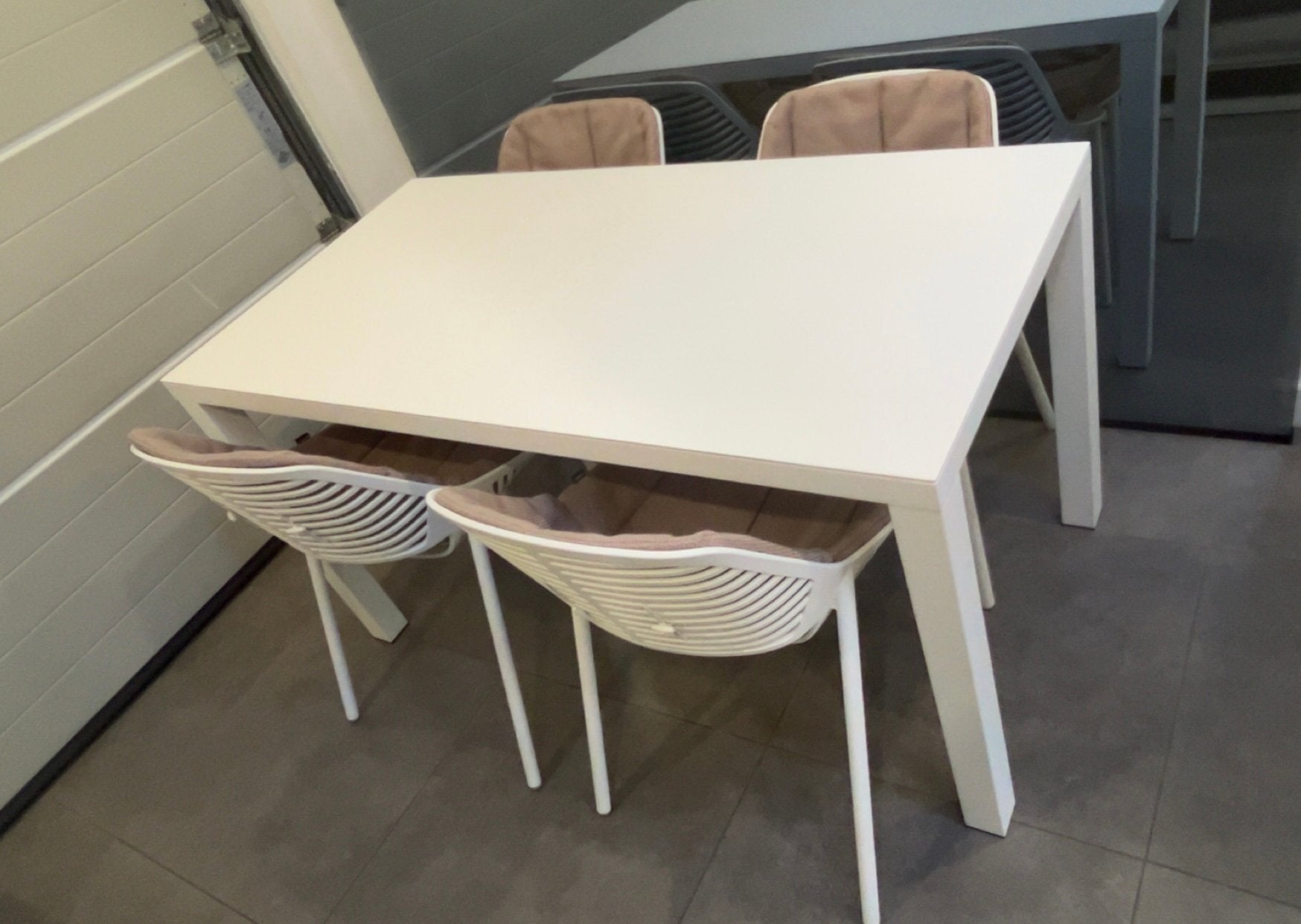Tuinset Fast, Tuin en Terras, Ophalen, 4 zitplaatsen, Tuinset, Eettafel