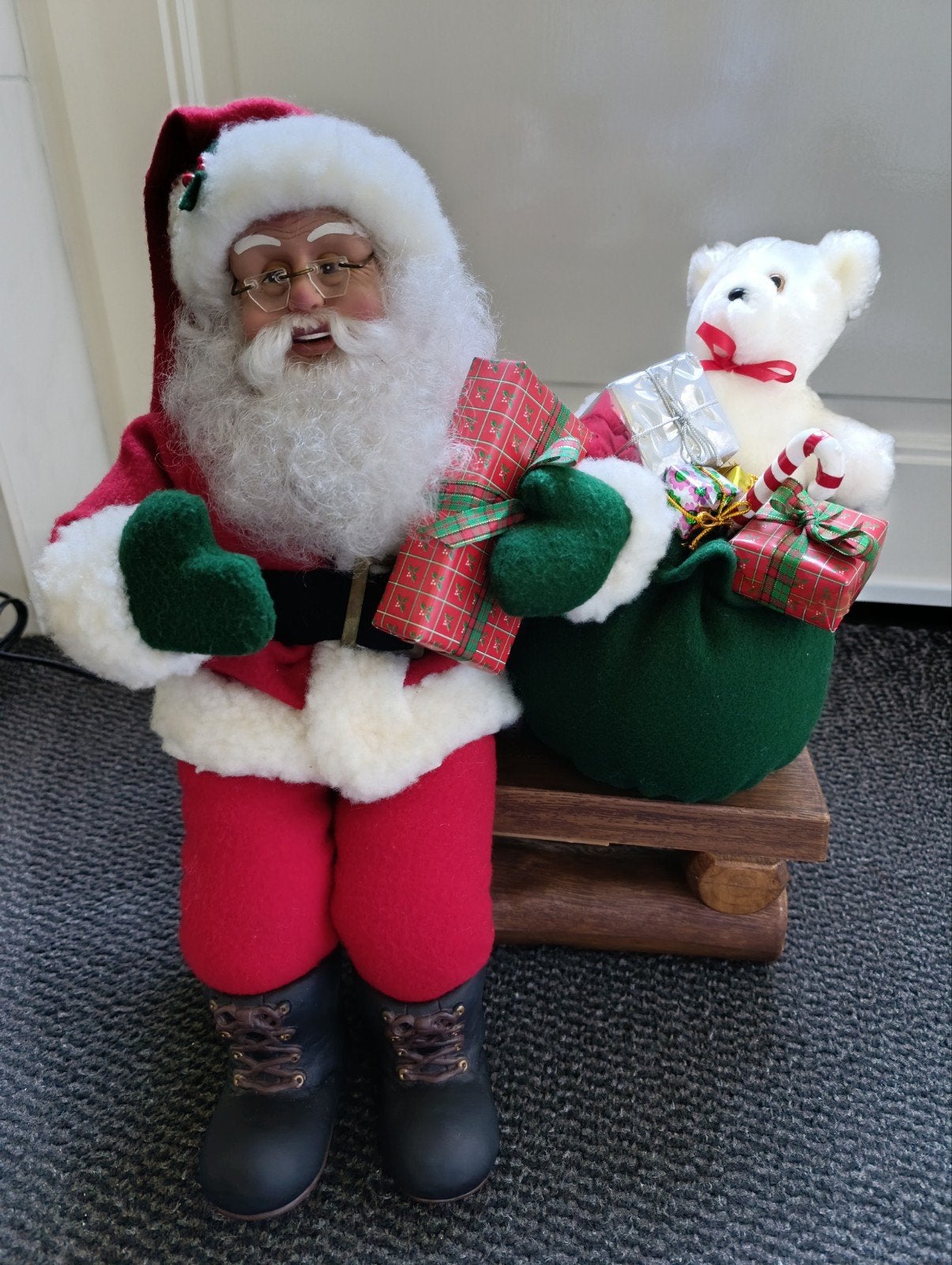 Holiday creations bewegende Kerstman., Diversen, Ophalen, Zo goed als nieuw